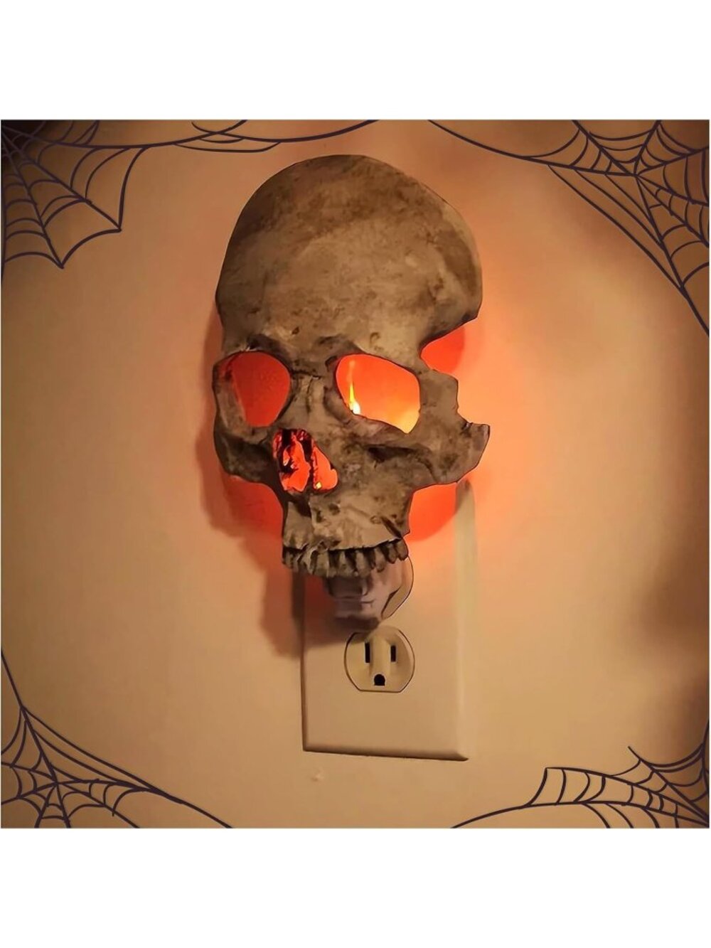 🎃Skull Night Light New Skeleton Halloween Horrible Light Home Decoration